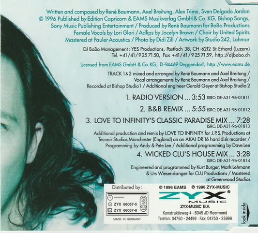 DJ BoBo : Pray (CD, Maxi)