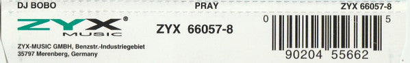 DJ BoBo : Pray (CD, Maxi)