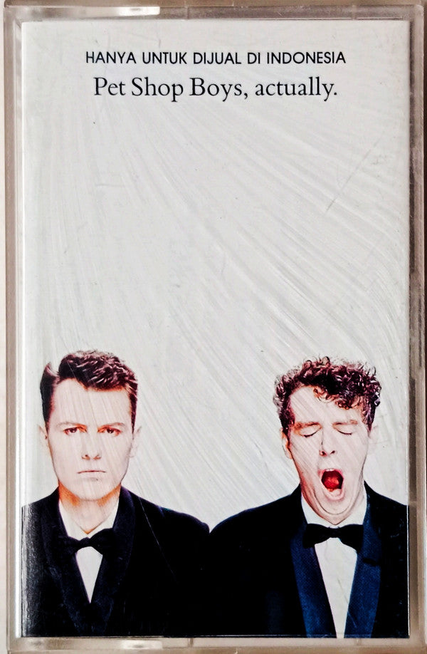 Pet Shop Boys : Actually (Cass, Album, Cle)