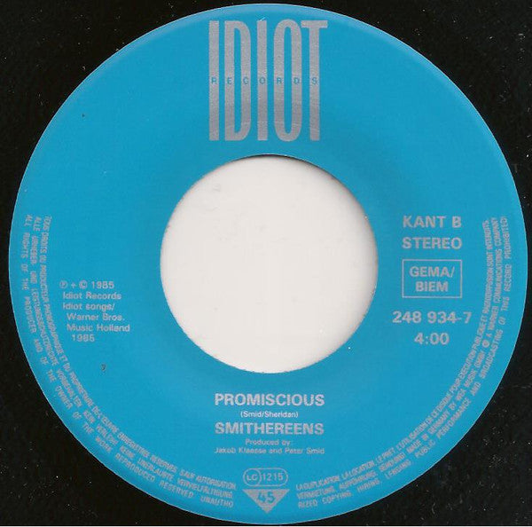 Smithereens : (You Is) A Guarantee For Love (7", Single)