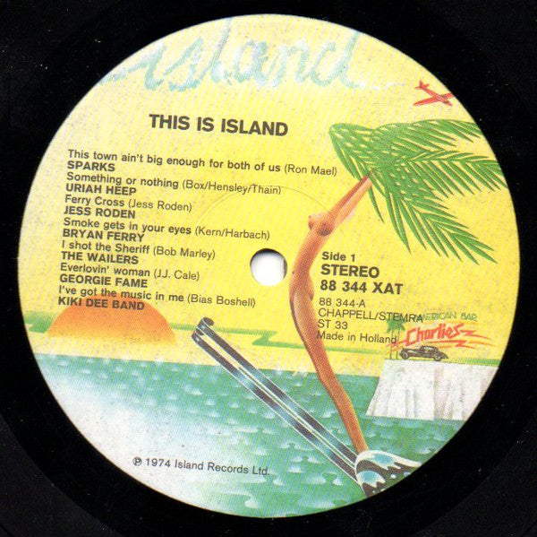Various : This Is Island (LP, Comp, Smplr)