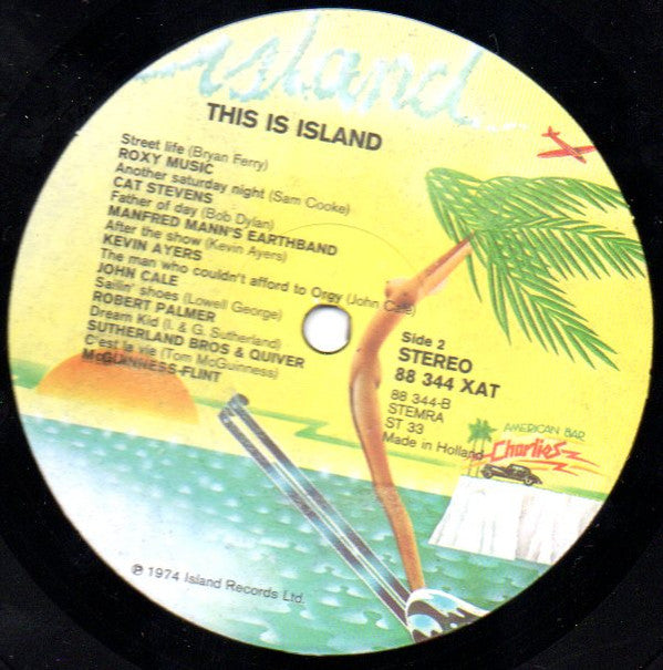 Various : This Is Island (LP, Comp, Smplr)