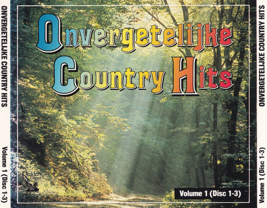 Various : Onvergetelijke Country Hits (5xCD, Comp)