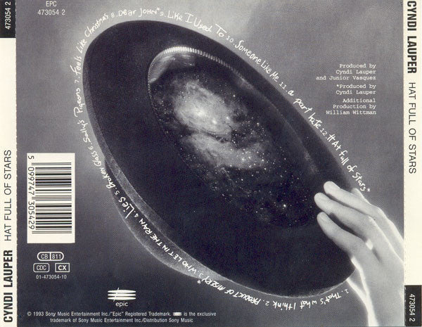 Cyndi Lauper : Hat Full Of Stars (CD, Album)