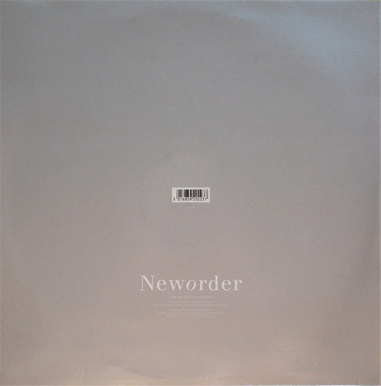 New Order : Fine Time (12", Single)