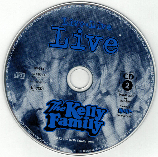 The Kelly Family : Live Live Live (2xCD, Album)