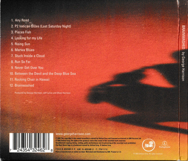 George Harrison : Brainwashed (CD, Album, Dig)