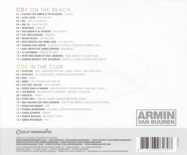 Armin van Buuren : A State Of Trance 2010 (2xCD, Comp, Mixed)