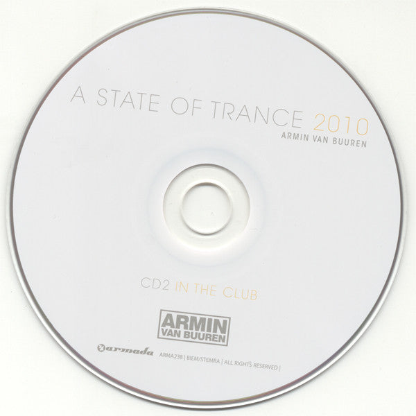 Armin van Buuren : A State Of Trance 2010 (2xCD, Comp, Mixed)