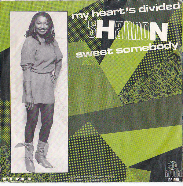 Shannon : My Heart's Divided / Sweet Somebody (7", Single)