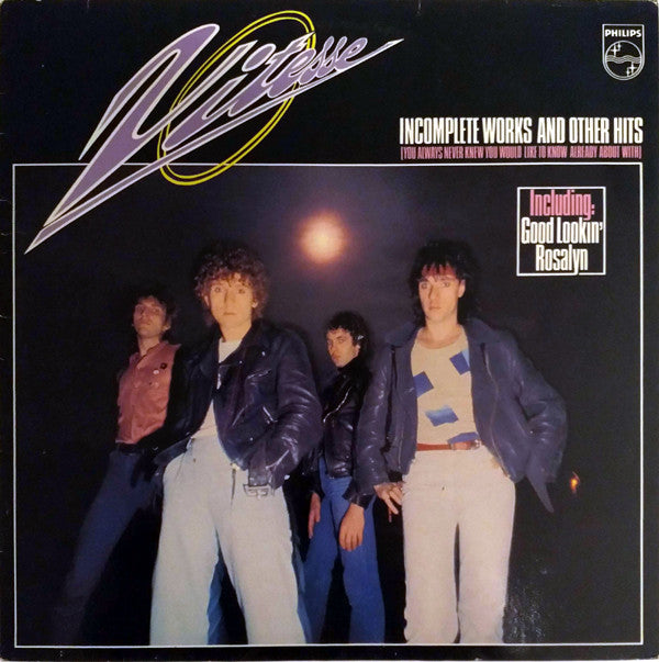 Vitesse (2) : Incomplete Works And Other Hits (You Always Never Knew You Would Like To Know Already About With) (LP, Comp)