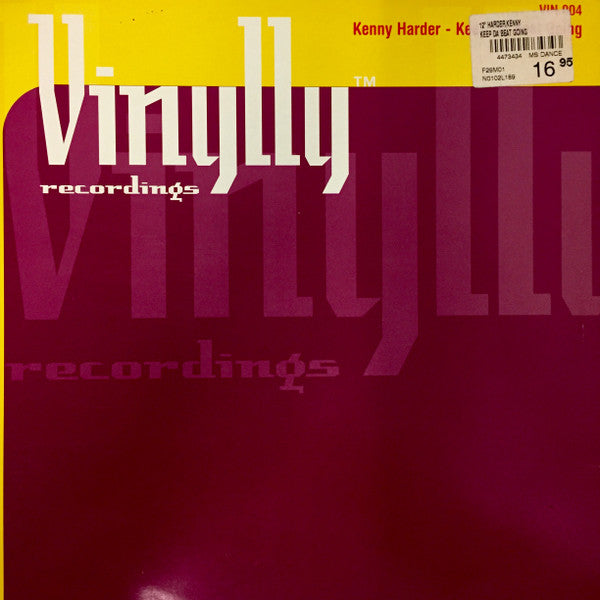 Kenny Harder : Keep Da Beat Going (12")