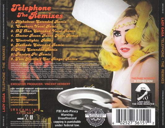 Lady Gaga And Beyoncé : Telephone (The Remixes) (CD, Maxi)