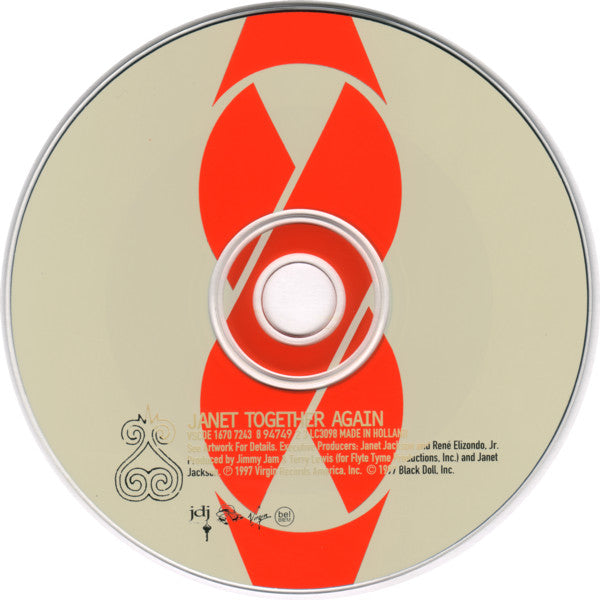 Janet Jackson : Together Again (CD, Single, Car)