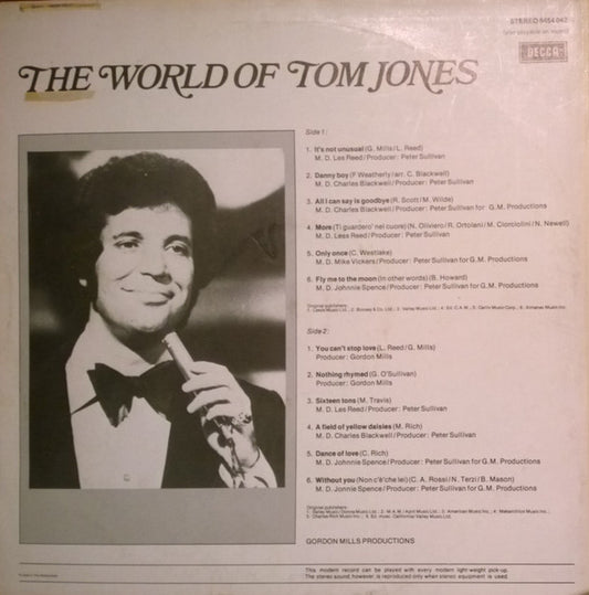 Tom Jones : The World Of Tom Jones (LP, Comp)