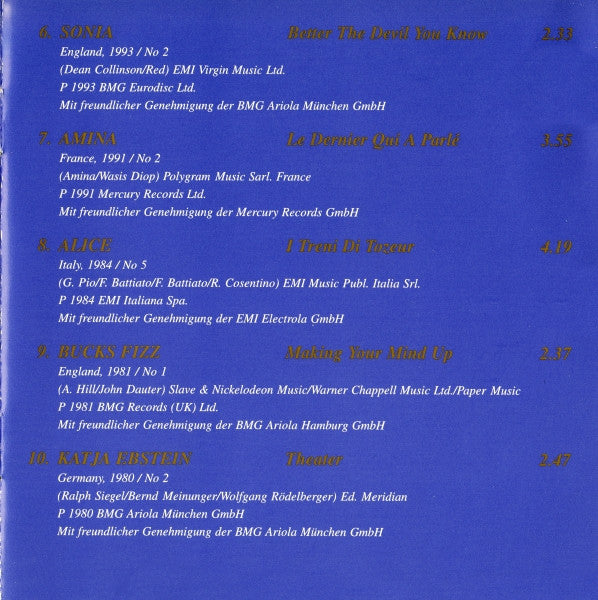 Various : Stars Of Eurovision (2xCD, Comp)