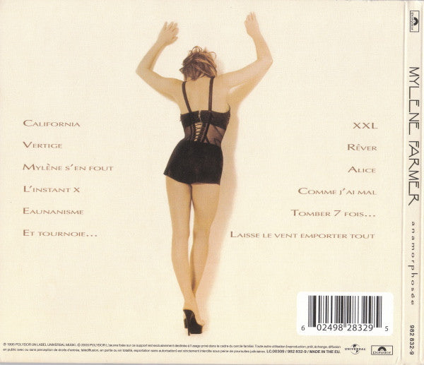 Mylène Farmer : Anamorphosée (CD, Album, RE, RP, Dig)