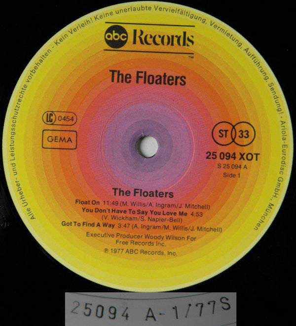 The Floaters : The Floaters (LP, Album)