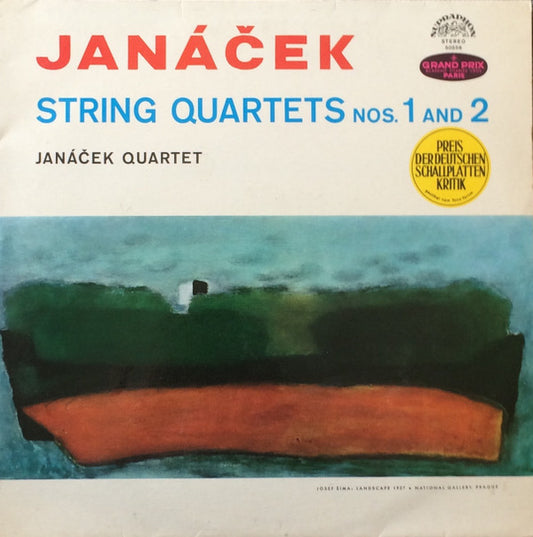 Leoš Janáček, Janáček Quartet : String Quartets Nos. 1 And 2 (LP, RP)