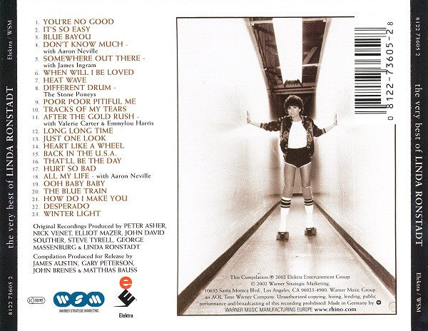 Linda Ronstadt : The Very Best Of Linda Ronstadt (CD, Comp, RM)