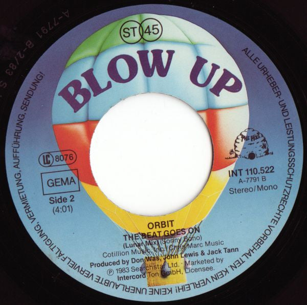 Orbit (3) : The Beat Goes On (7")