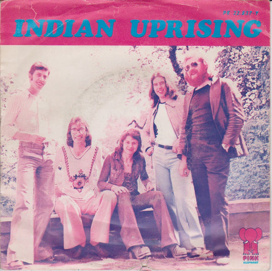 The Garnets : Indian Uprising (7", Single, Pin)