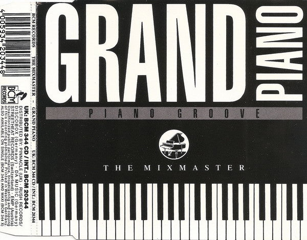 The Mixmaster : Grand Piano / Piano Groove (CD, Maxi)