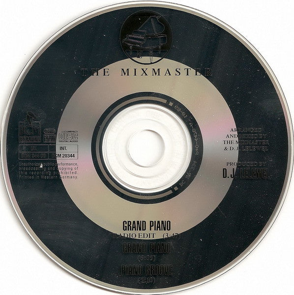 The Mixmaster : Grand Piano / Piano Groove (CD, Maxi)