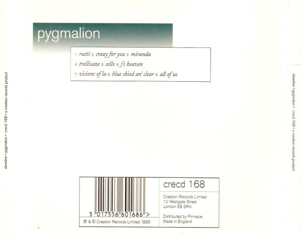 Slowdive : Pygmalion (CD, Album)