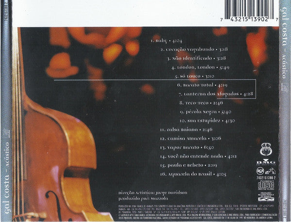 Gal Costa : Acústico MTV (CD, Album, RP)