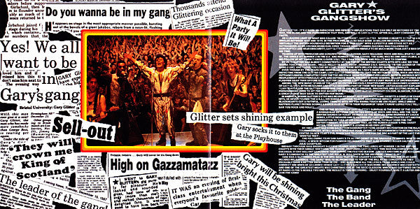 Gary Glitter : Gary Glitter's Gangshow: The Gang, The Band, The Leader (CD, Album)