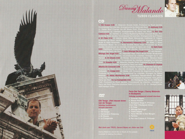 Danny Malando : Tango Classics (DVD-V, Comp + CD, Comp)