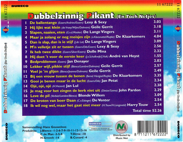 Various : Dubbelzinnig Pikant (En Toch Netjes) (CD, Comp)