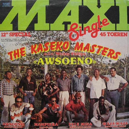 The Kaseko Masters o.l.v. Mighty Philips : Awsoeno (12", Maxi)