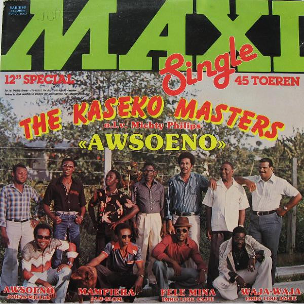 The Kaseko Masters o.l.v. Mighty Philips : Awsoeno (12", Maxi)