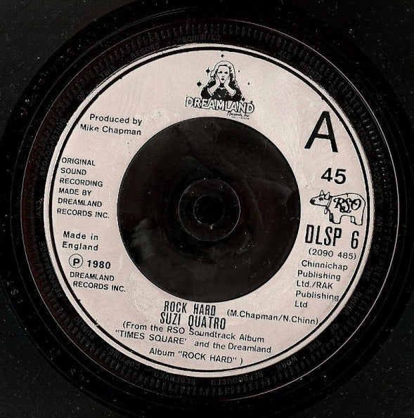 Suzi Quatro : Rock Hard (7", Single)