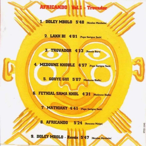 Africando : Vol. 1 - Trovador (CD, Album)