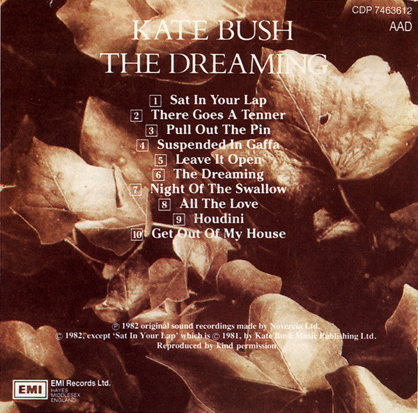 Kate Bush : The Dreaming (CD, Album, RE)