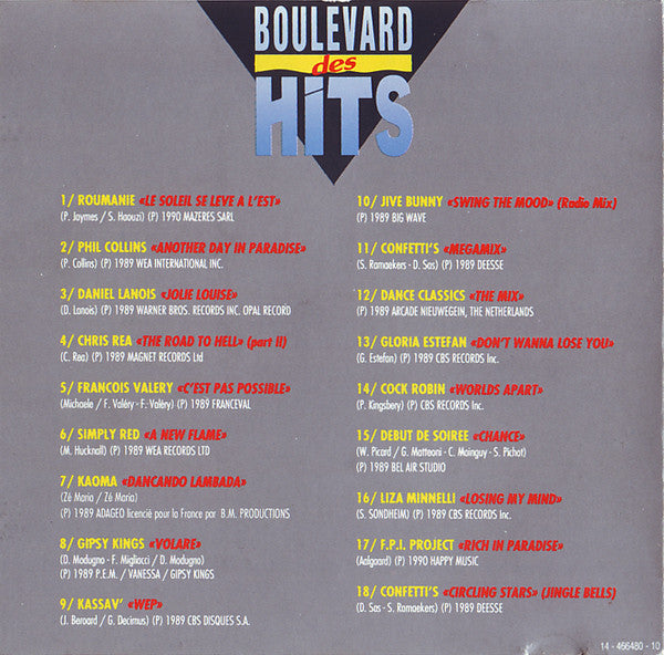 Various : Boulevard Des Hits Volume 10 (CD, Comp)