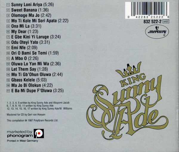 King Sunny Ade : The Return Of The Juju King (CD, Comp)