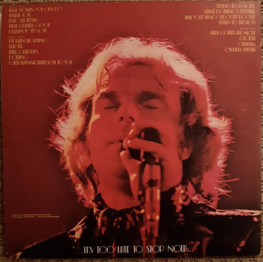 Van Morrison : It's Too Late To Stop Now (2xLP, Album, Gat)