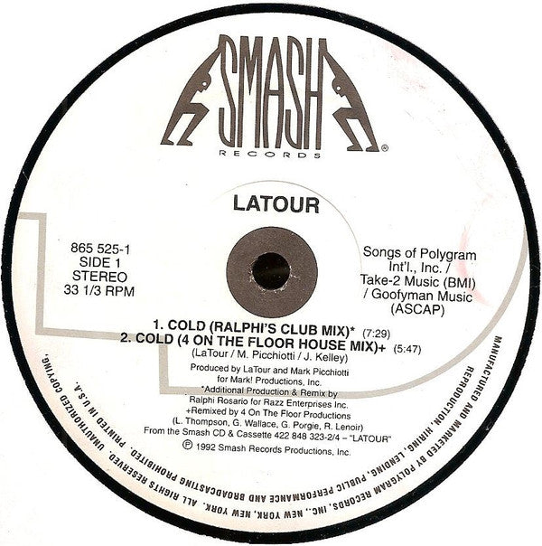 LaTour : Cold (12")