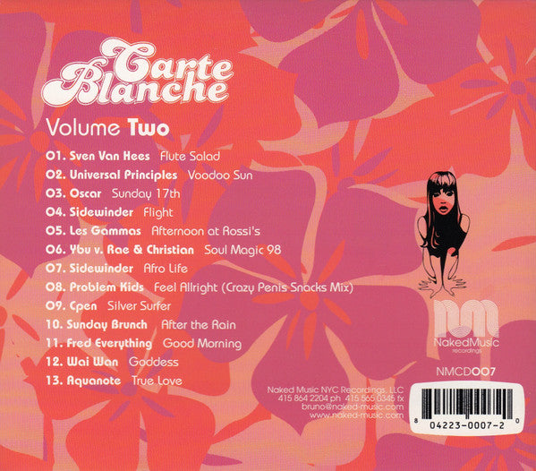Various : Carte Blanche Volume Two (CD, Comp)