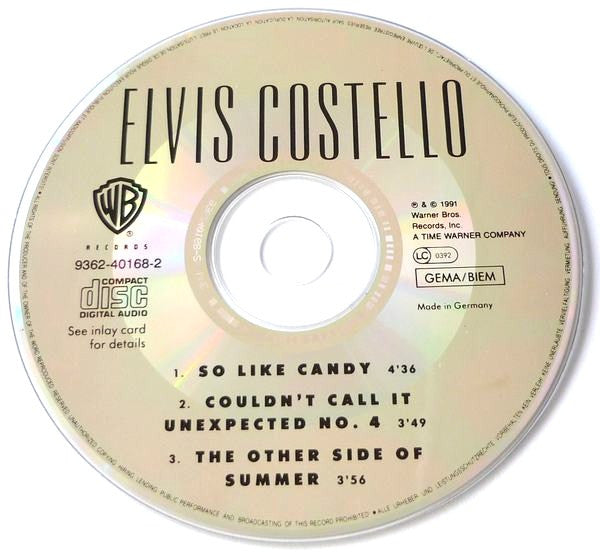 Elvis Costello : So Like Candy (CD, EP)