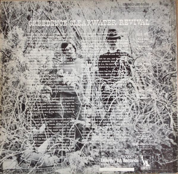 Creedence Clearwater Revival : Creedence Clearwater Revival (LP, Album)
