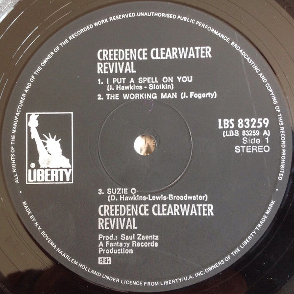 Creedence Clearwater Revival : Creedence Clearwater Revival (LP, Album)