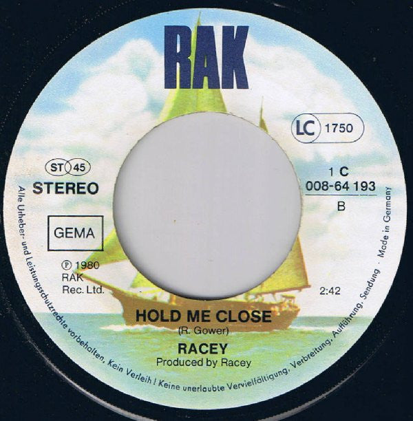 Racey : Runaround Sue (7", Single)