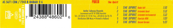 Fiocco : The Spirit (CD, Maxi)