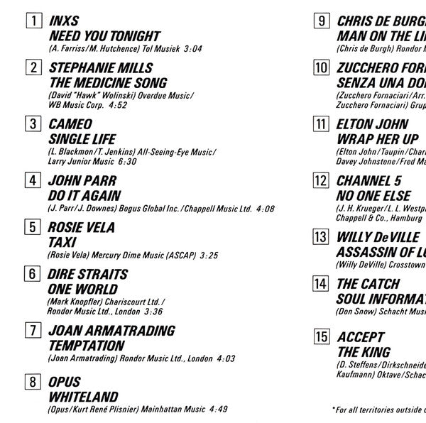 Various : High-Tech Digital Vol. 1 (CD, Comp, Pic)