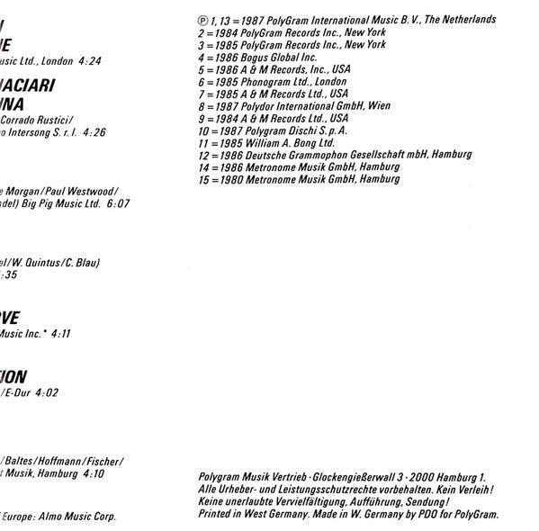 Various : High-Tech Digital Vol. 1 (CD, Comp, Pic)